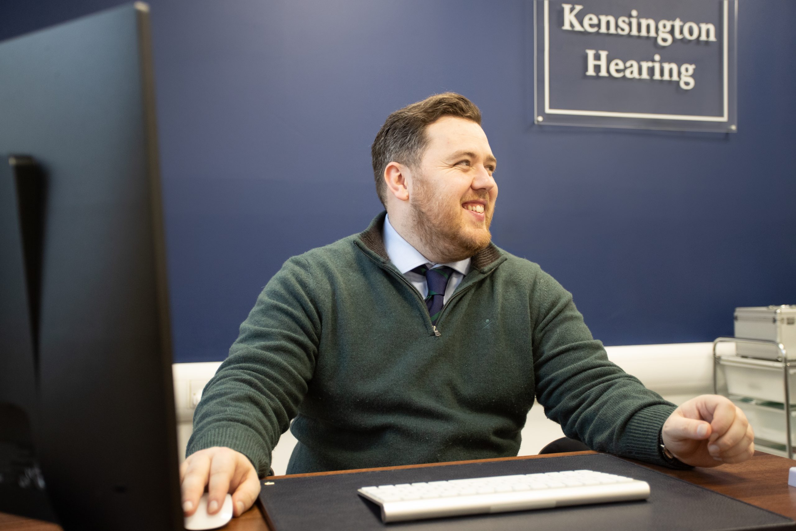 Audiologist at Kensington Hearing in London providing expert hearing care